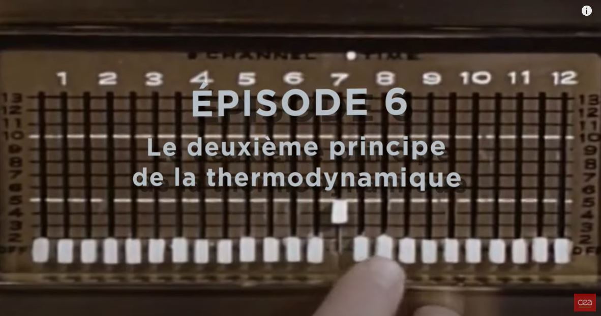 Les principes Clefs de la physique: le 2e principe de la thermodynamique, #6